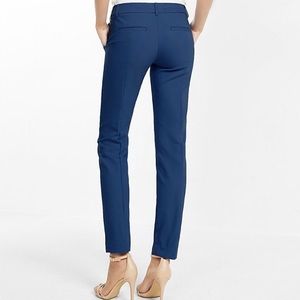 Express columnist ankle pant (navy/dark blue)